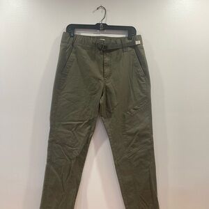 UpWest Men's Olive Cargo Utility Pants with Adjustable Waist